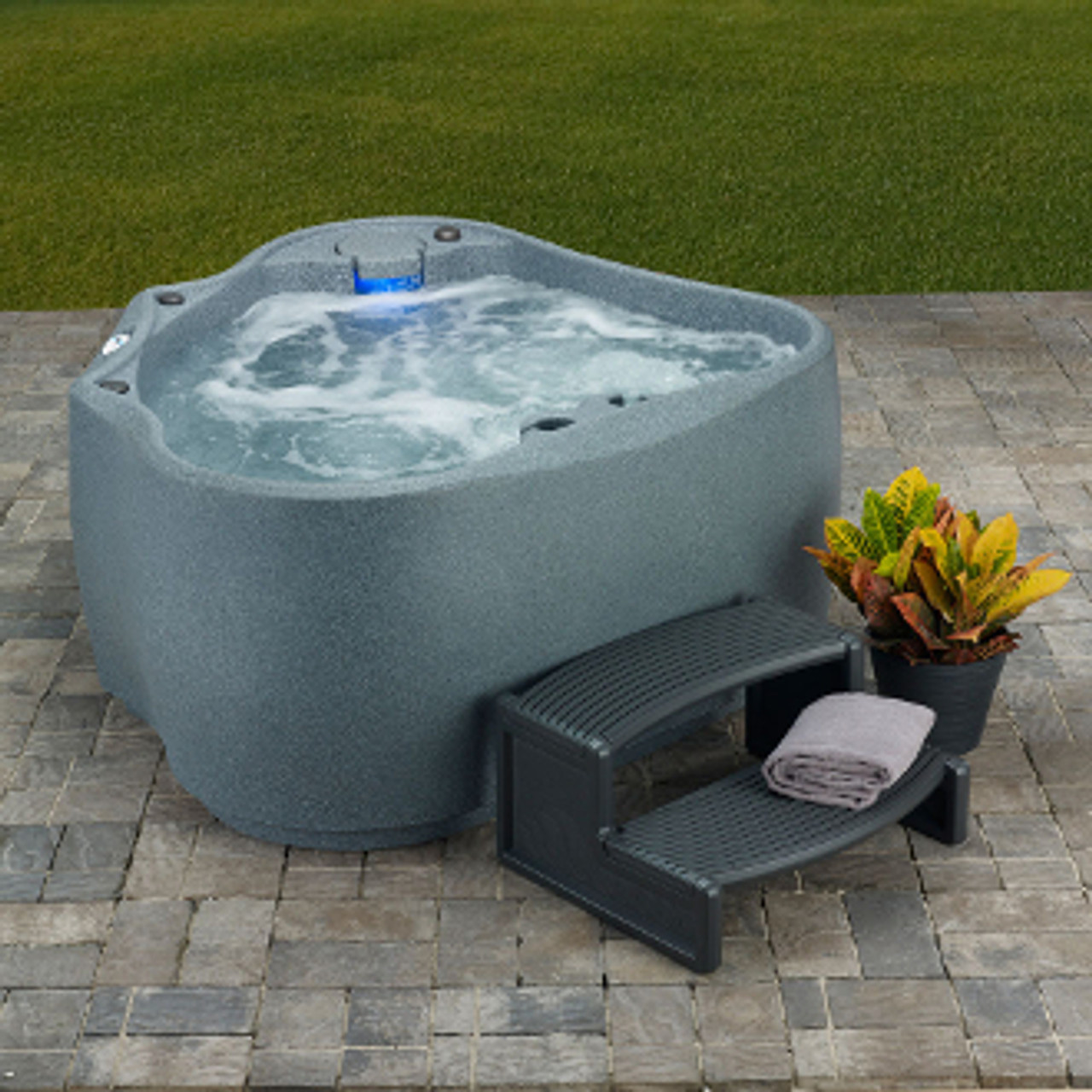 AquaRest, Aqua Rest, Select, Premium, 300, 2,Person, Plug-N-Play, 110v, 115v, 220, 240v, convertible, Spa, hot tub,  Featuring ,20, Stainless Steel, Jets, FREE SHIPPING, premium, deluxe, dream maker,  roto, rotational, molded, unibody, fantasy, Bermuda cay, ozone,  ozone, 2 speed, 4kw heater, Lihue, 811495020745, 811495020769, Lihue, Backyards and Basements