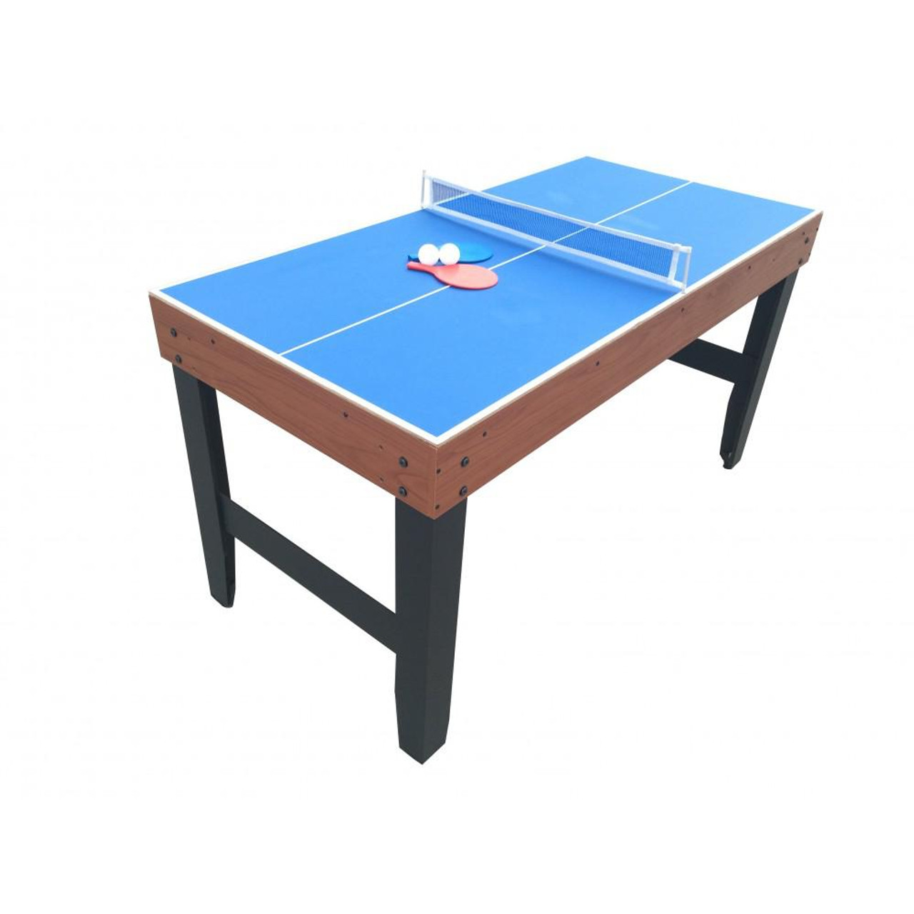 NG1016M, Accelerator, 4 in 1, Multi, Game, Table, Basketball, Air Hockey, Table Tennis, Ping Pong, Dry Erase Board, FREE SHIPPING, Hathaway, blue Wave