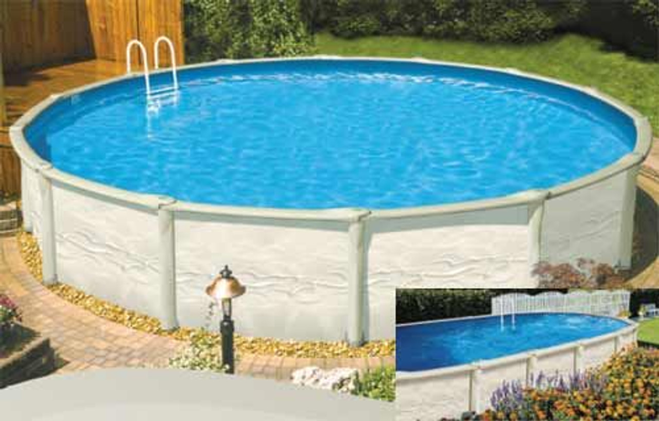 52" Discovery LX  6" All Resin Frame Swimming Pool Kit, Round and Oval Available