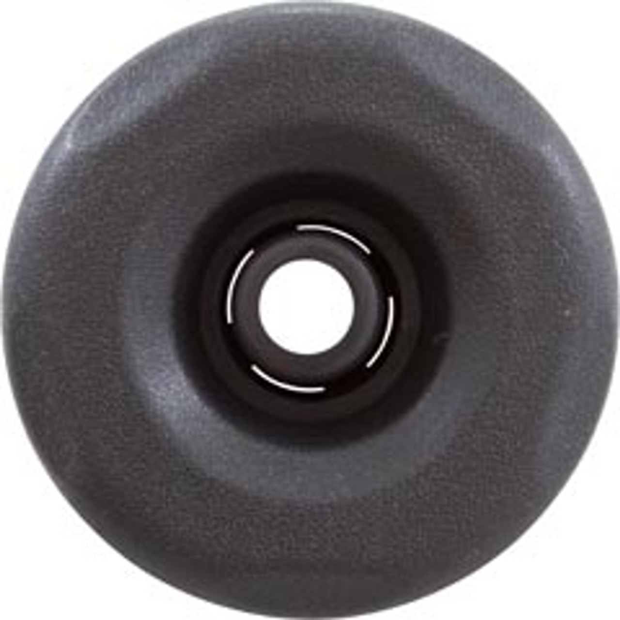 23432-817-000, CMP, Custom Molded Plastics, Spa, Hot Tub, Jet, Internal, Typhoon, 300, 3-3/8", Dia, Directional, Textured, Scalloped, Graphite, Dark, Gray, 685984980175