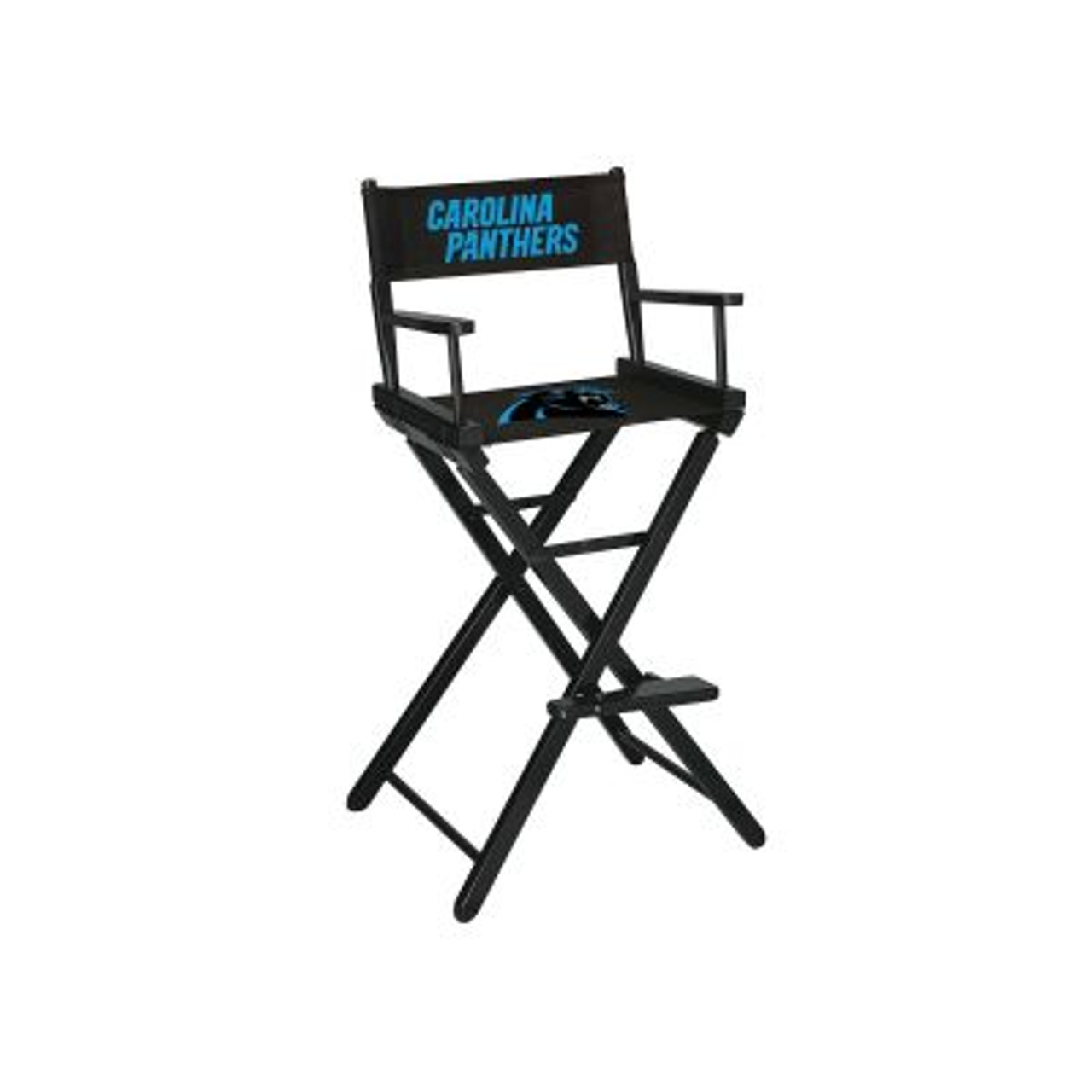 100-1017, Charlotte, Carolina, Panthers, NFL, Bar, Height, Directors Chair, FREE SHIPPING, Imperial