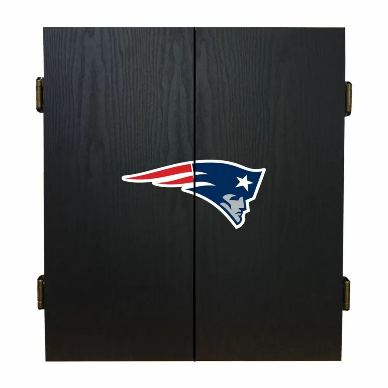 624-1011, New England, NE, Patriots, Fan's Choice, Dartboard, Cabinet, Darts, Flights, Set, FREE SHIPPING, Imperial, 720801912790