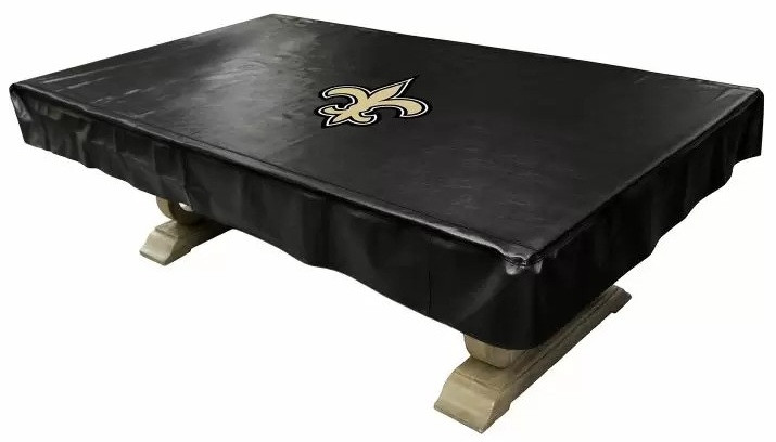 80-1031, NO, NOLA, New Orleans, Saints, 8-ft, Deluxe. Billiard, Pool, Table, Cover, FREE SHIPPING, 720808010314