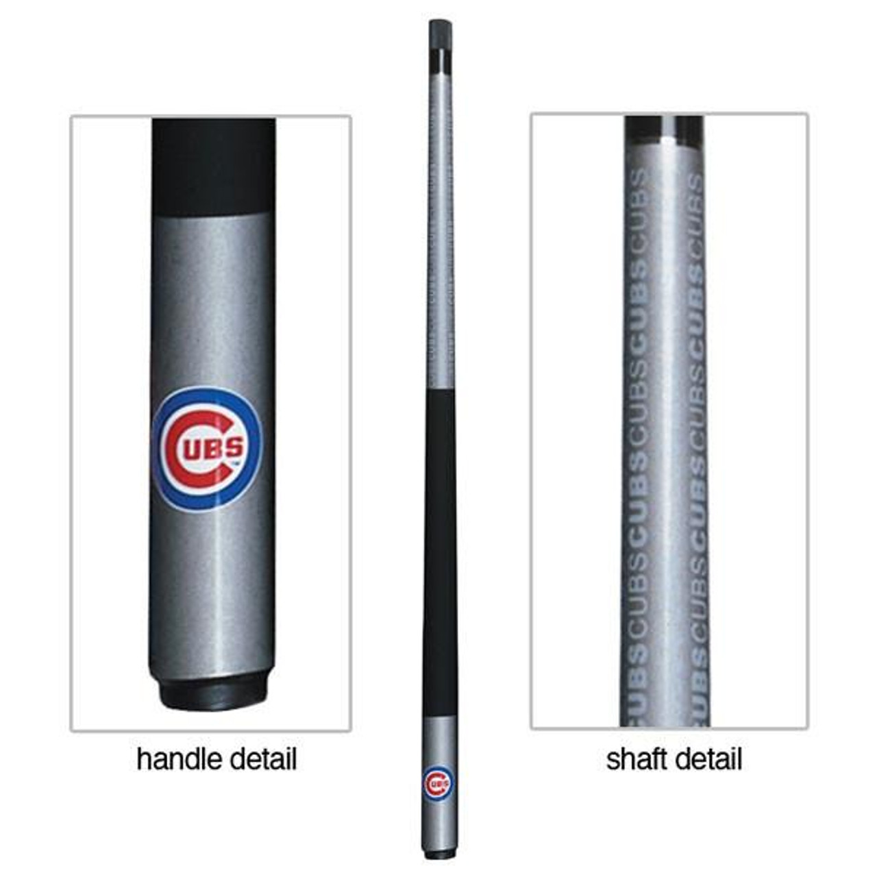 13-3005, Chicago, Cubs , MLB, Billiard, Billiard, Cue, Fiberglass, Maple, Eliminator, Imperial