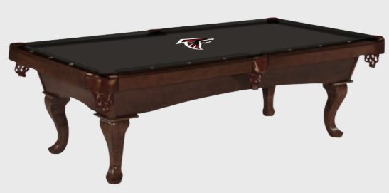 Atlanta, Falcons, NFL, Billiard, Pool, Table, Game Room, Package, FREE DELIVERY, 8', slate, logo, imperial, Hennessy, Delta