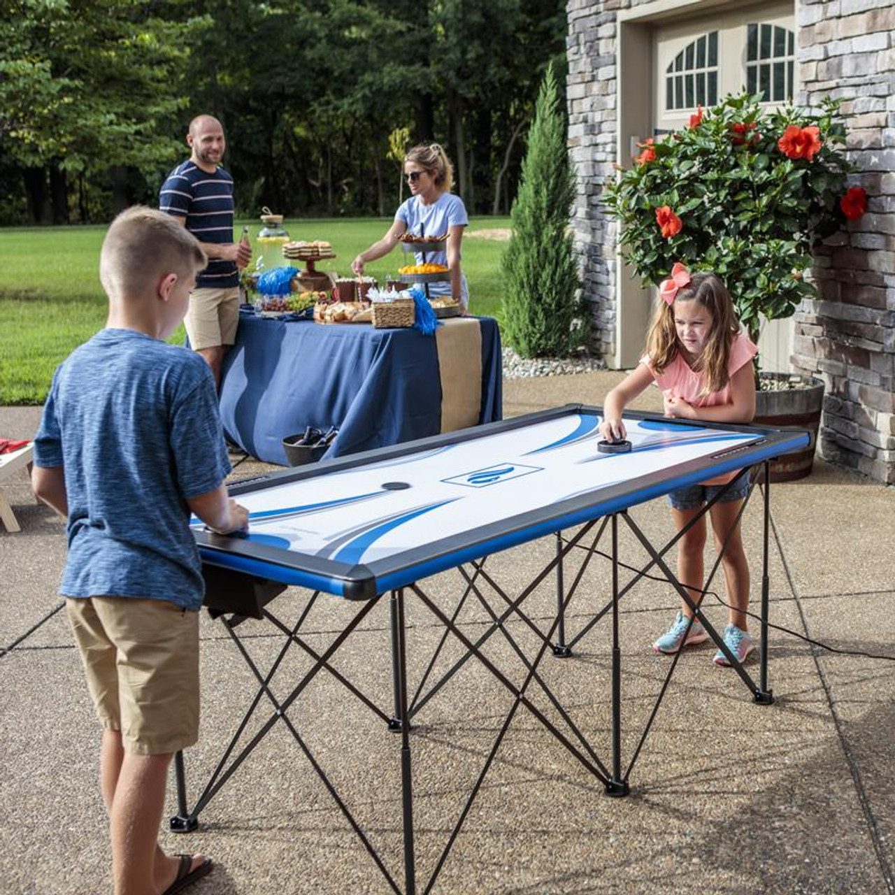 Louisville Cardinals - Picnic Table Portable Folding Table with