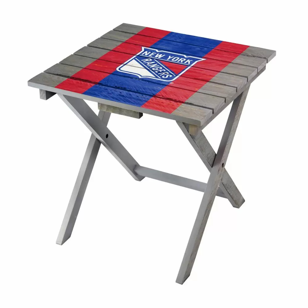 New York Rangers Folding Adirondack Table Table Table