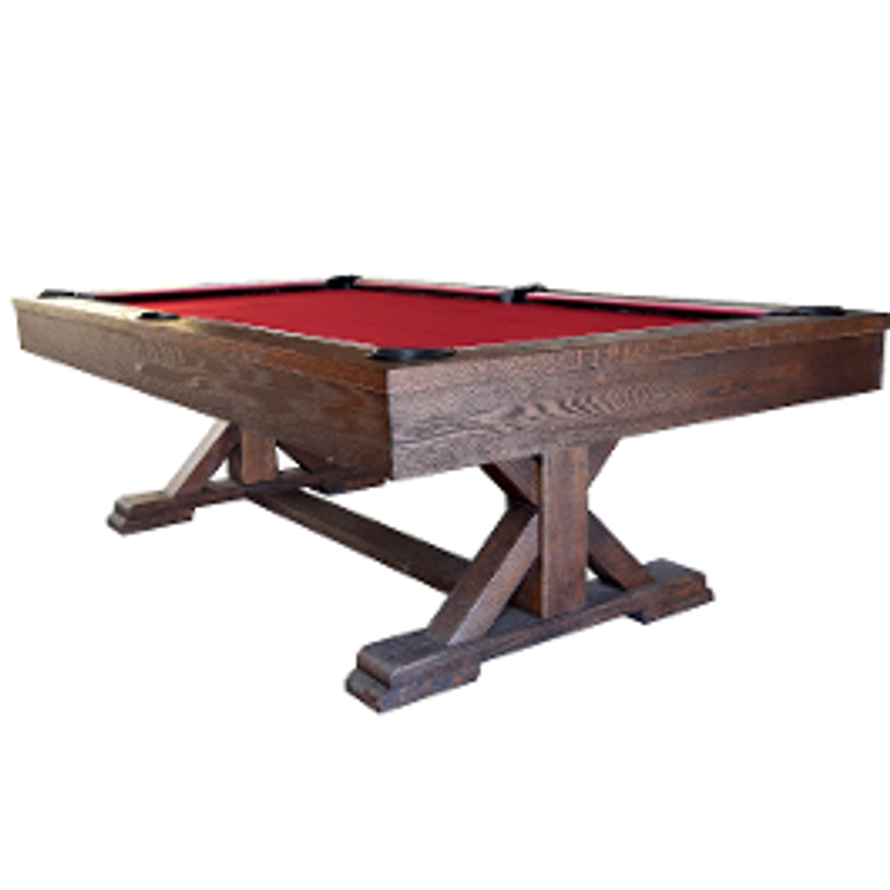 7', 3-PC, Napa, Slate, Hans Delta, rustic, wood, solid, Pool, Billiard, Table