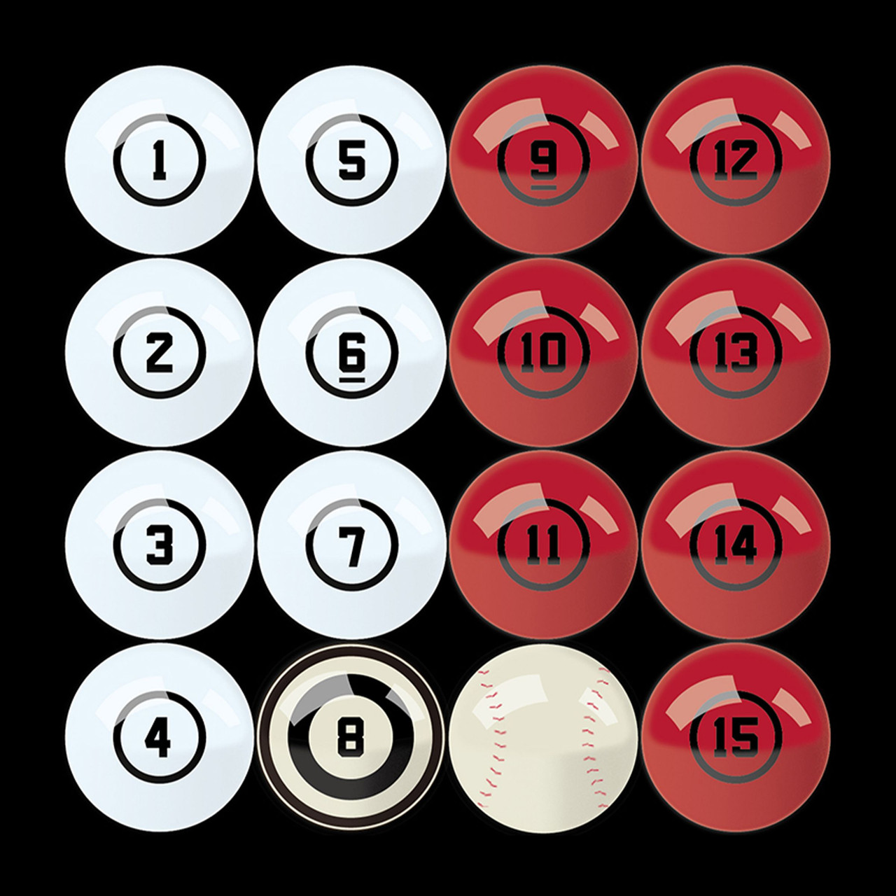 St. Louis Cardinals Billiard Ball - Thumbnail 4