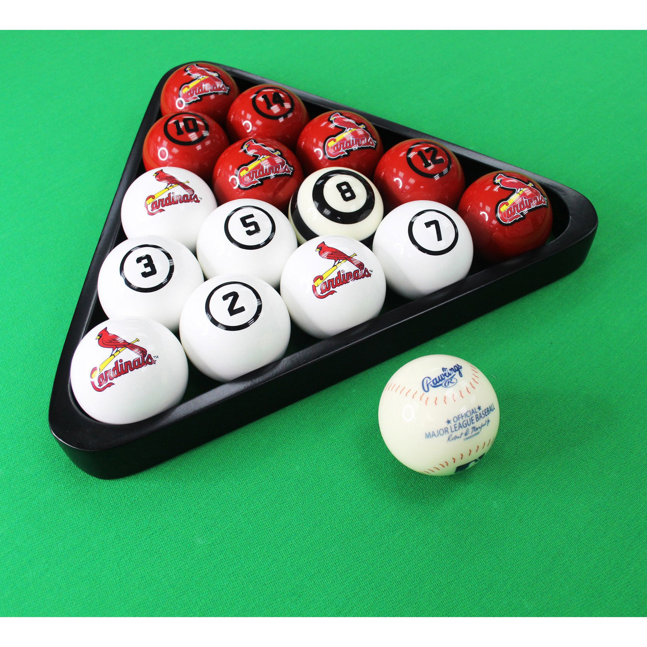 St. Louis Cardinals Billiard Ball - Thumbnail 3