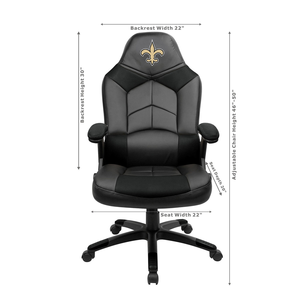 New Orleans Saints Oversized Video Gaming Chair