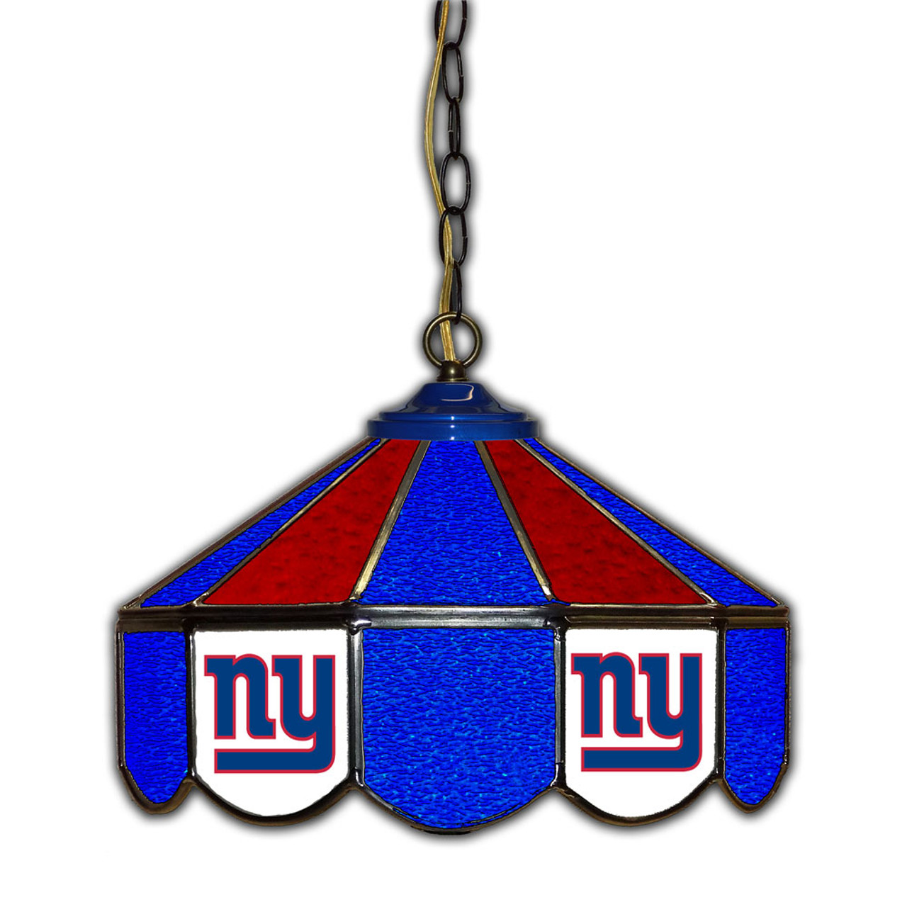 133-1013, New York, NY, NYG, Giants, 14", Glass, Pub, Light, FREE SHIPPING, Hanging, Imperial