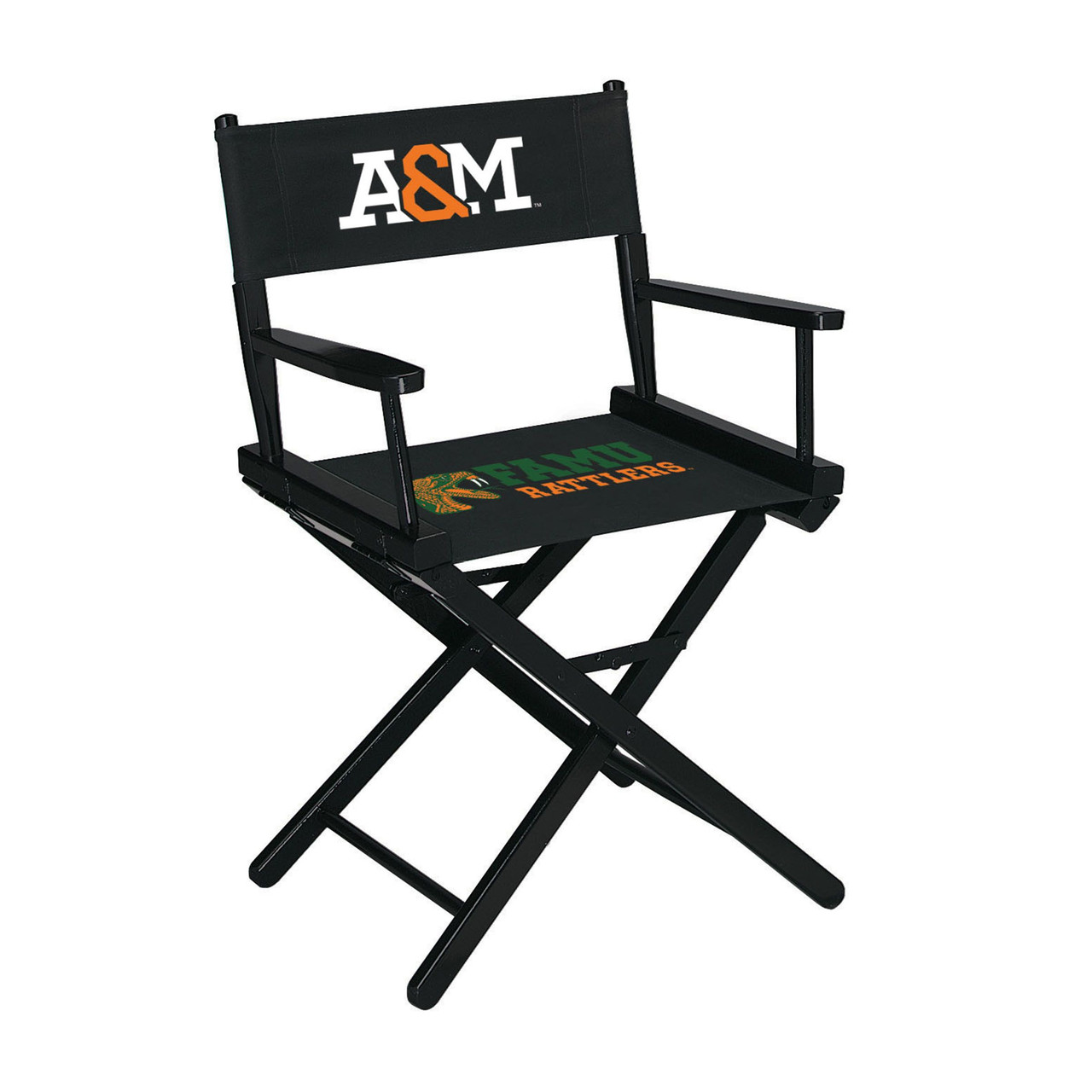 301-6047, Florida. FL, A&M, Rattlers, Table Height, Directors, Chair, FREE SHIPPING, NCAA, Imperial, Folding, Canvas