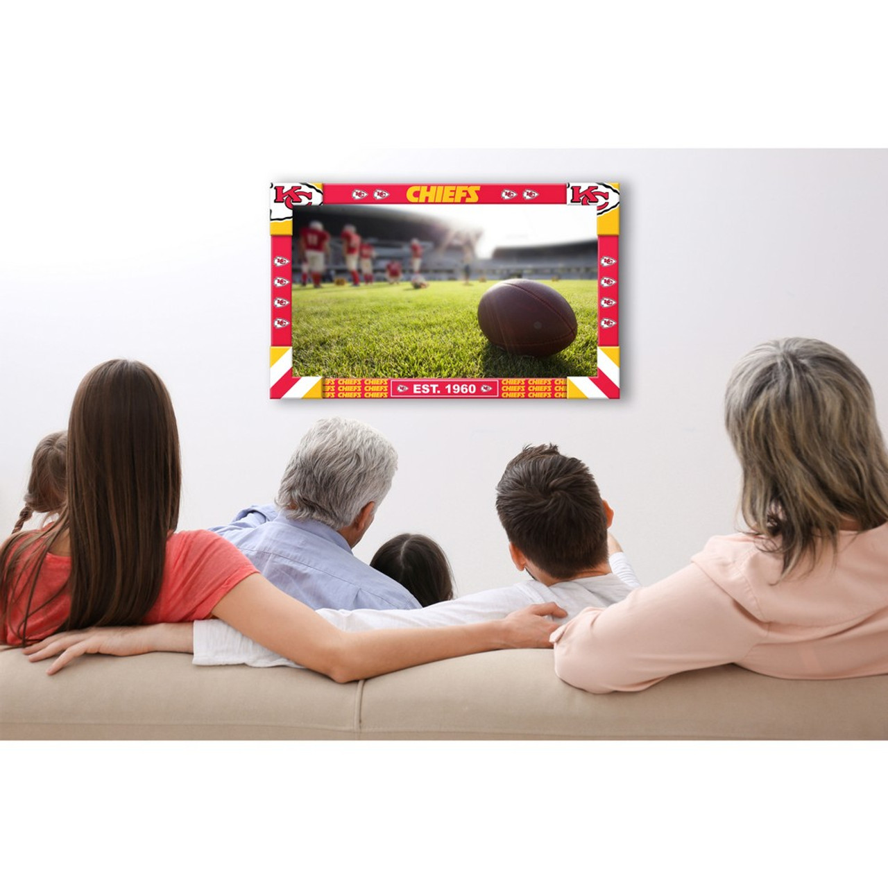 Kansas City Chiefs Big Game TV Frame