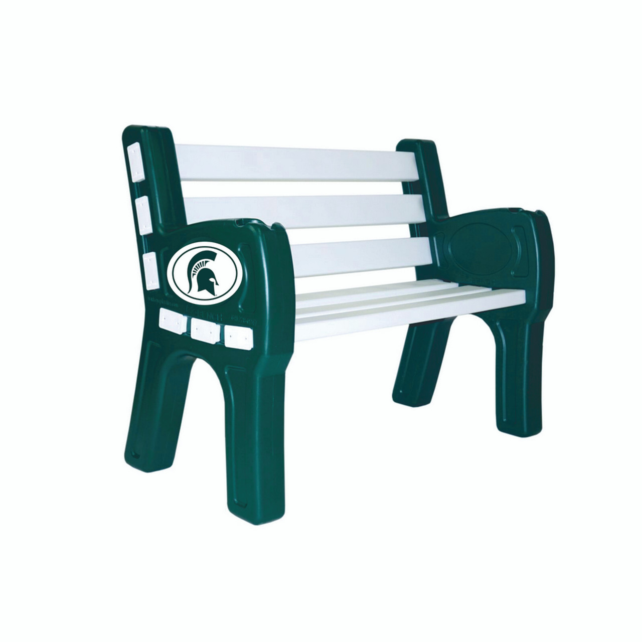 388-3016, Michigan State, MI, ST, Spartans, 4', 48" Park, Bench, FREE SHIPPING, NCAA, Imperia