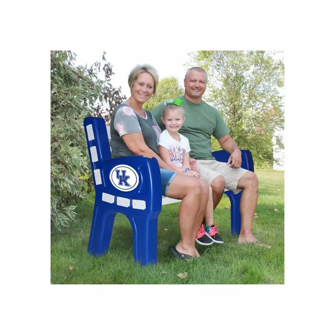 Kentucky Wildcats Team 4' Park Bench