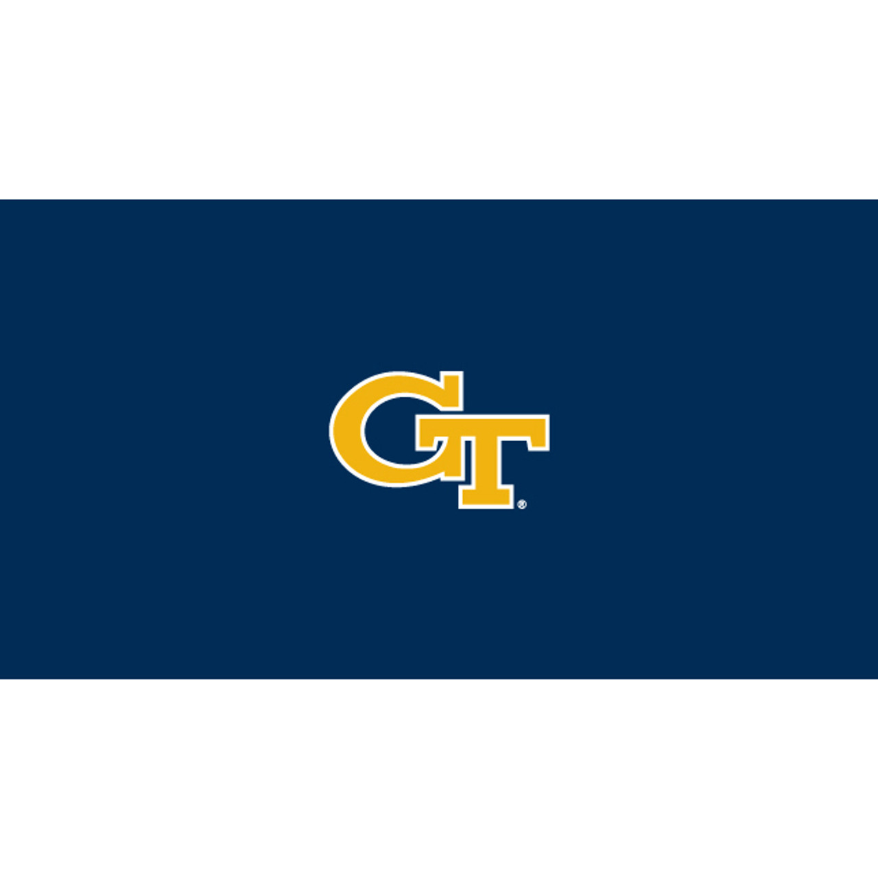 Georgia Tech Yellow Jackets  Billiard Cloth, Multiple Sizes