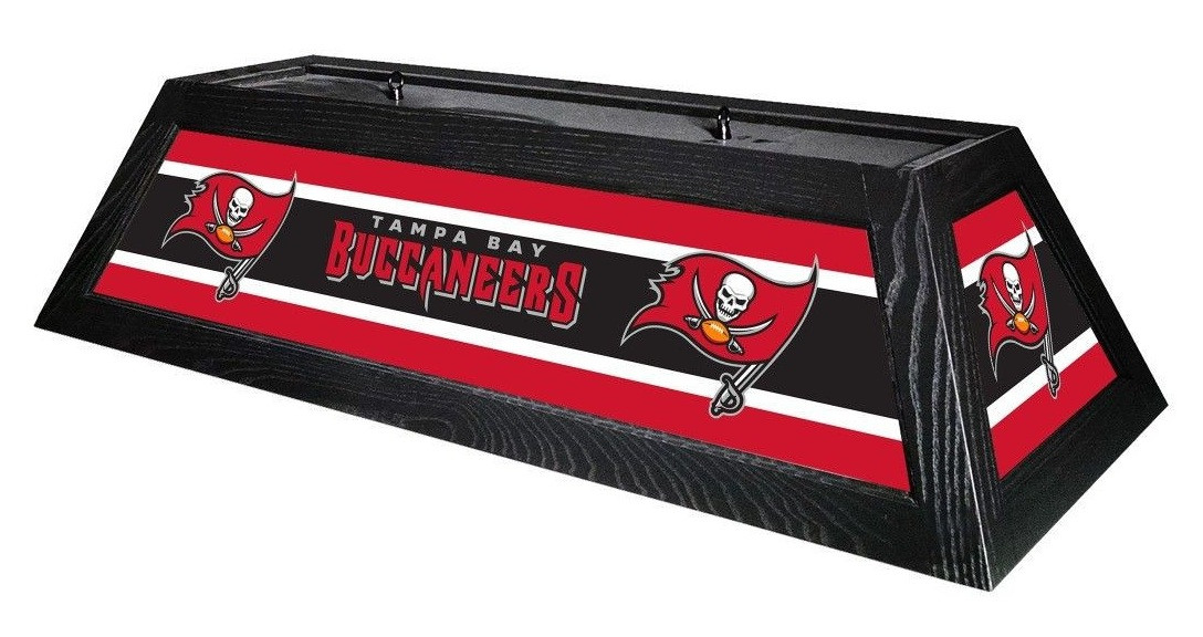 558-1009. Tampa Bay, TB, Bucs, Bucaneers,, 42", Pool, Billiard, Table, Lamp, FREE SHIPPING, NLF, Logo, Imperial