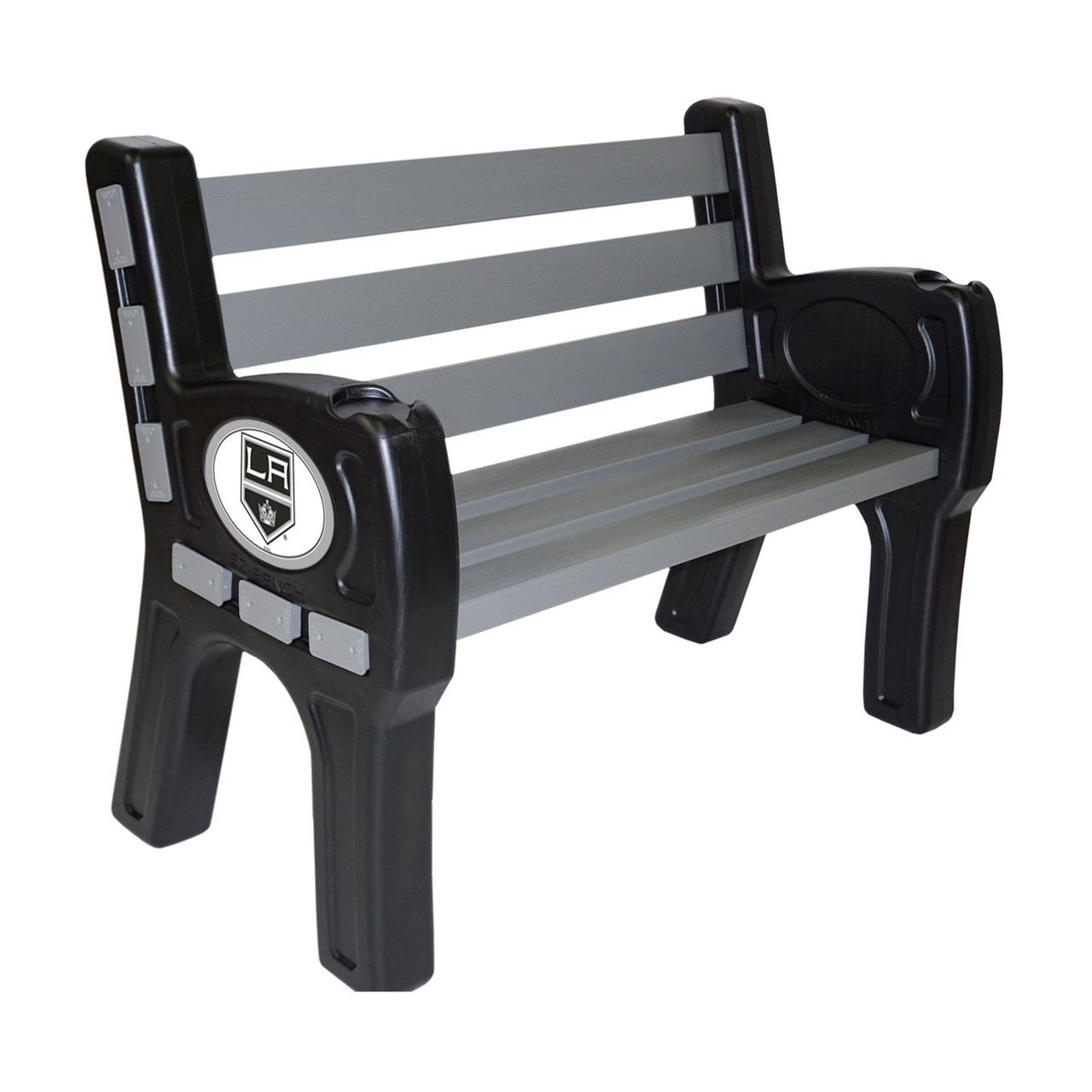 488-4022, 4', 48-in, Los Angeles. LA, Kings, Park, Bench, FREE SHIPPING, NHL, Imperial