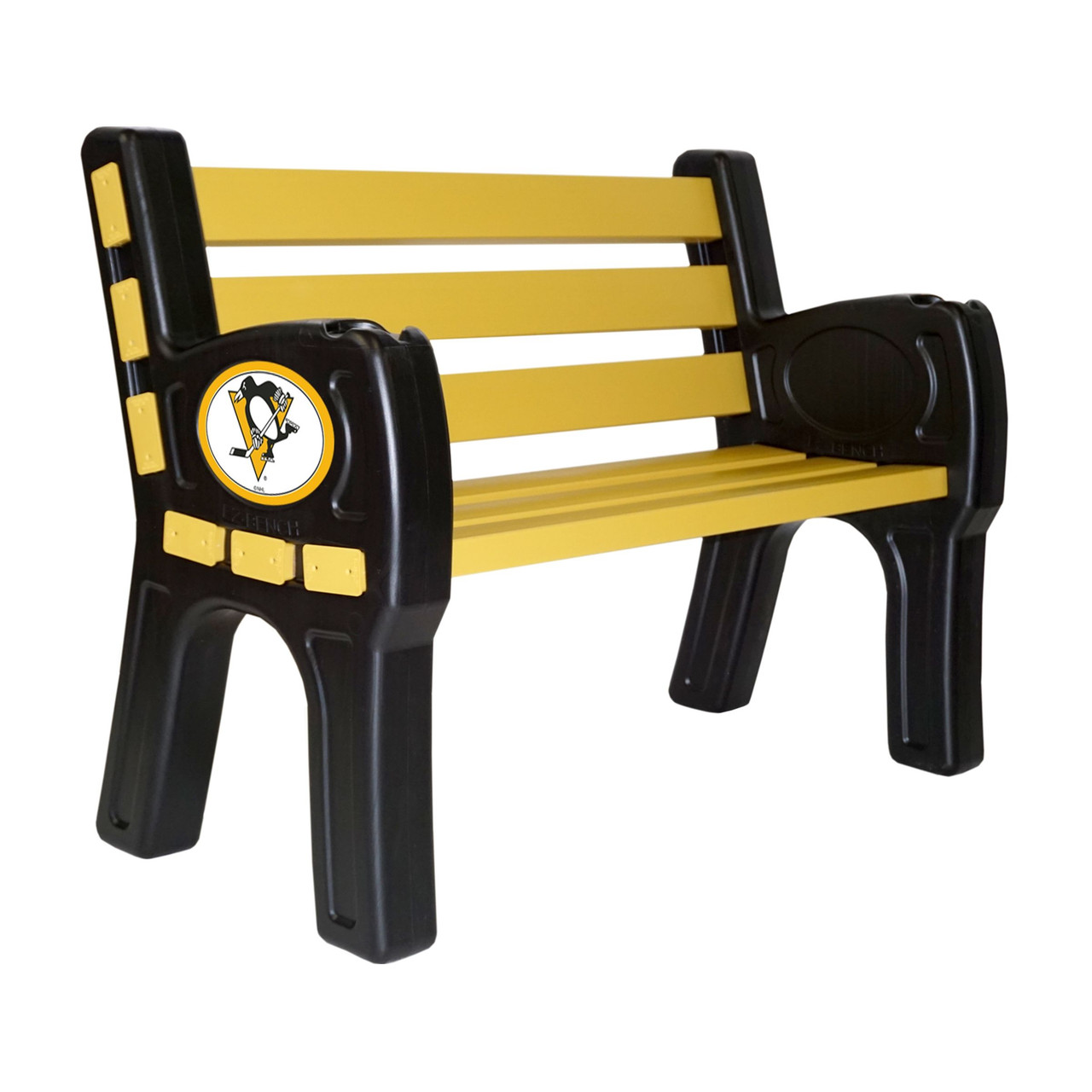 488-4031, 4', 48-in, Pittsburgh, Pit, Penguins, Park, Bench, FREE SHIPPING, NHL, Imperial