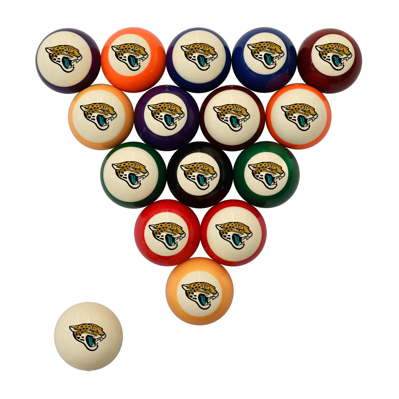 Imperial Jacksonville Jaguars Billiard Balls - Thumbnail 4