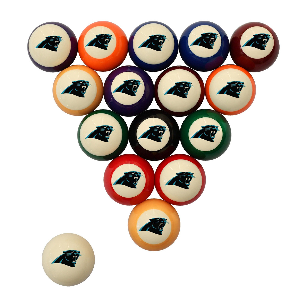 Imperial Carolina Panthers Billiard Ball Set