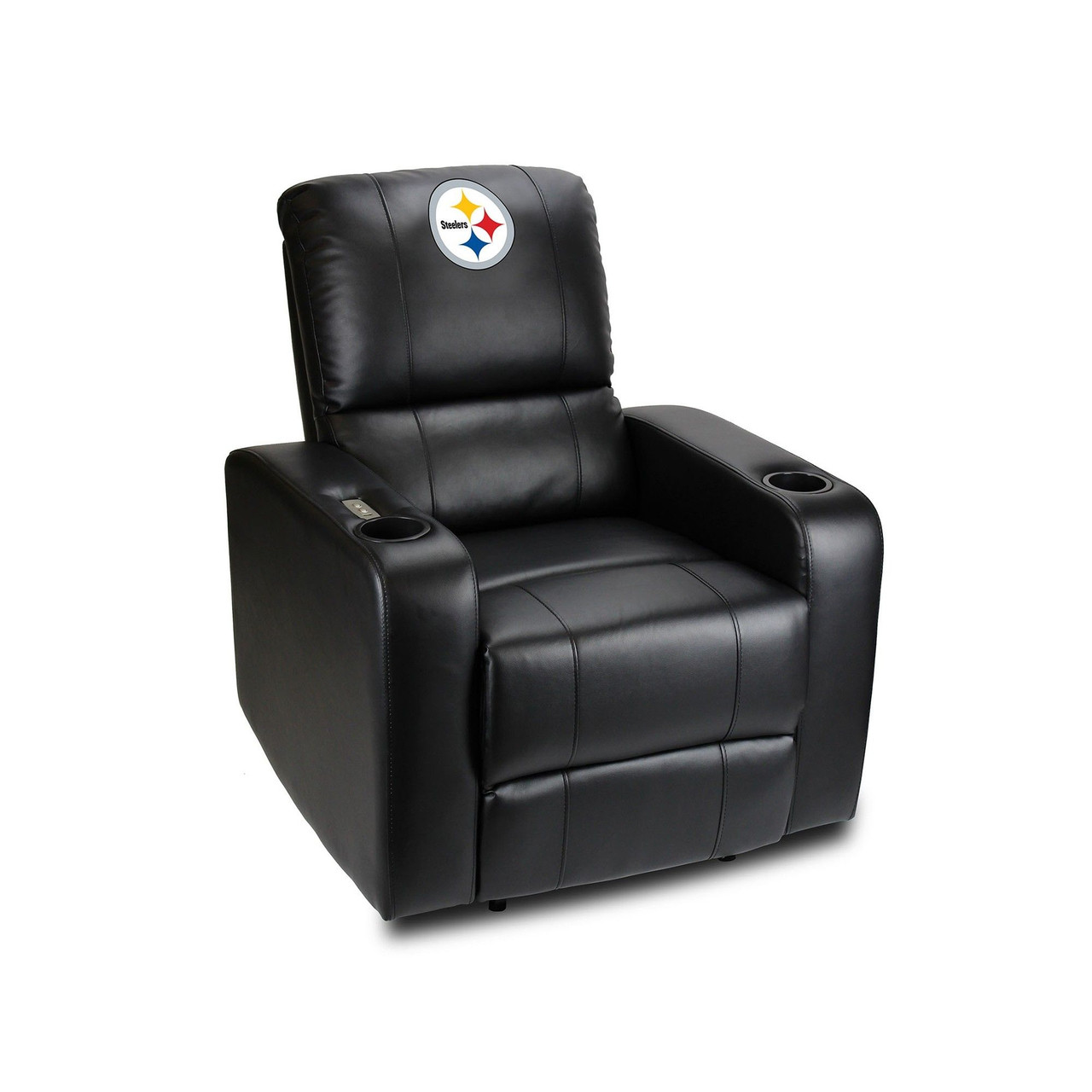 Pittsburgh, Pit, Steelers, 117-1004, Power, Theater, Recliner, Usb Port, Leather, Automatic, NFL, Imperial, 720801170046