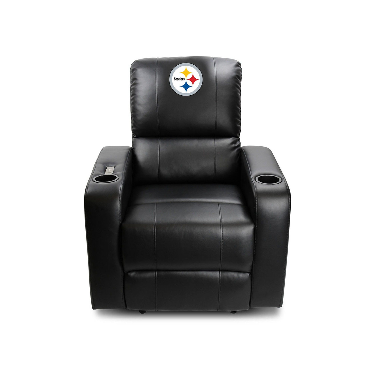 Pittsburgh, Pit, Steelers, 117-1004, Power, Theater, Recliner, Usb Port, Leather, Automatic, NFL, Imperial, 720801170046