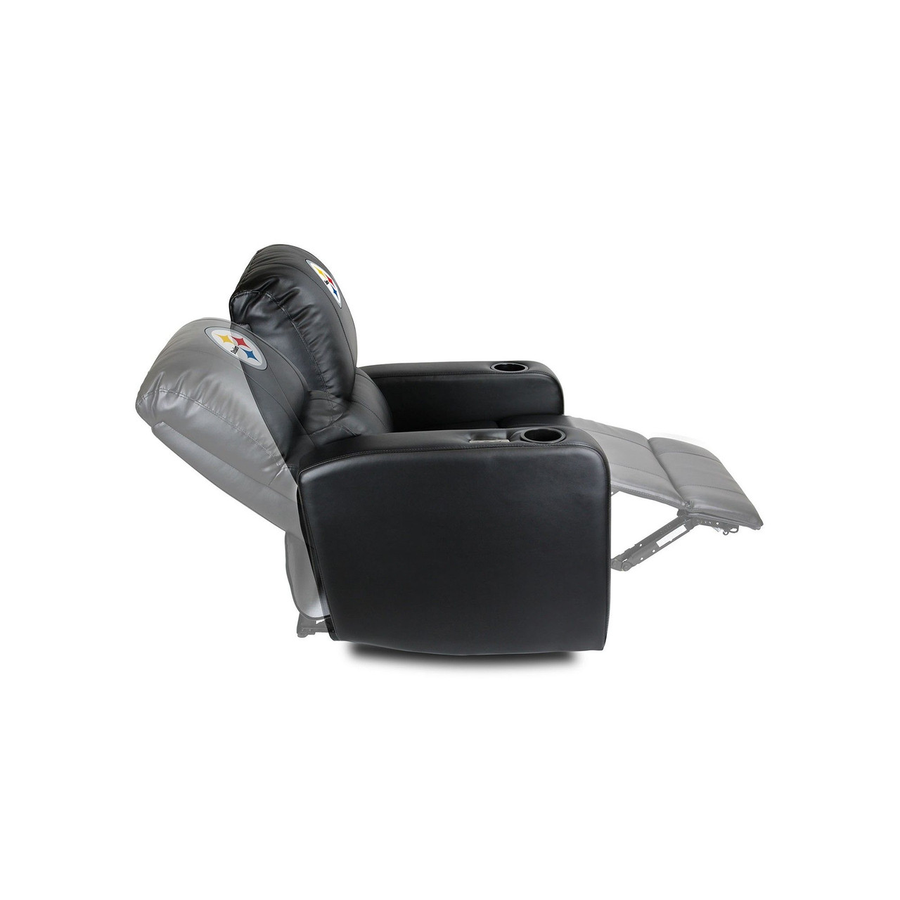 Pittsburgh, Pit, Steelers, 117-1004, Power, Theater, Recliner, Usb Port, Leather, Automatic, NFL, Imperial, 720801170046