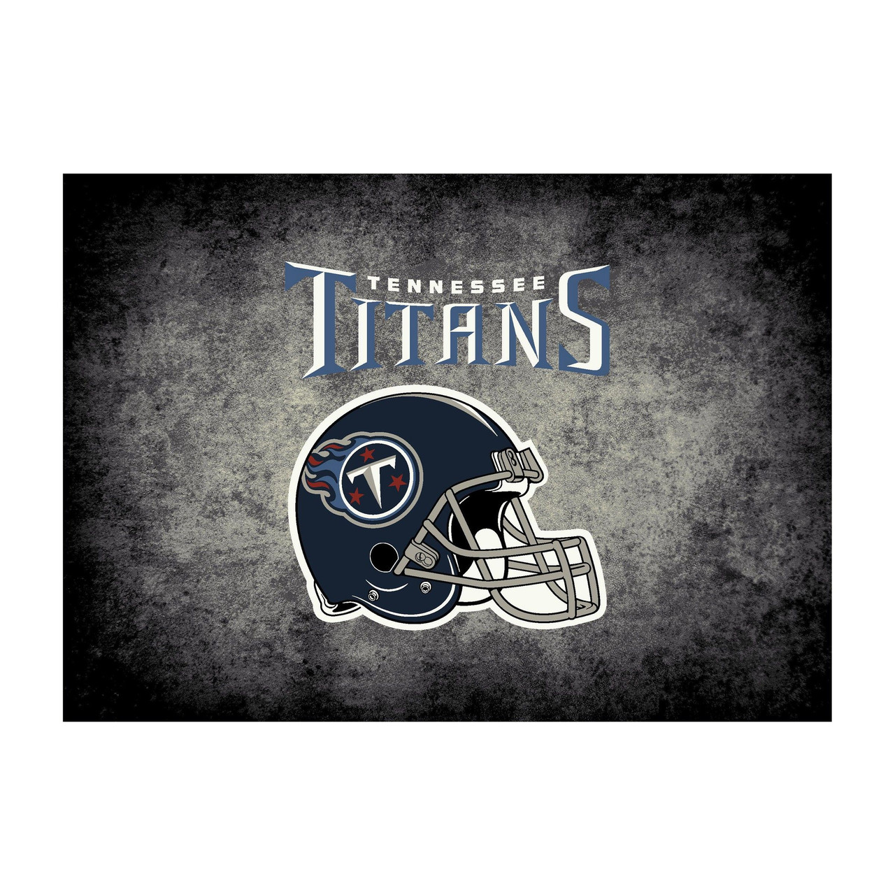 526-5028. Tennessee, TEN. Titans, 6'X8', Distressed, Rug, GB, NFL, Imperial