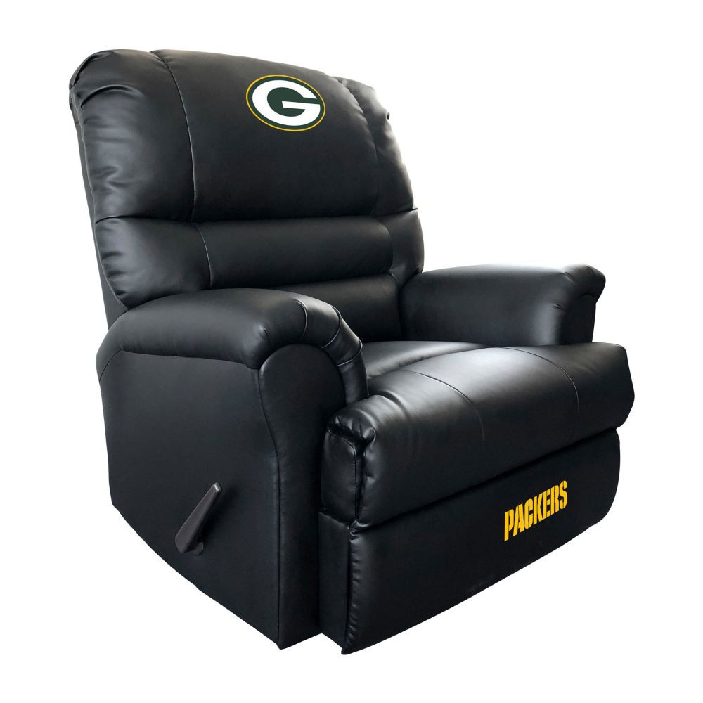 503-5001, Green Bay, GB, Packers, Sports, Leather, Faux, Recliner, Comfortable, NFL, Imperial, 720801535012