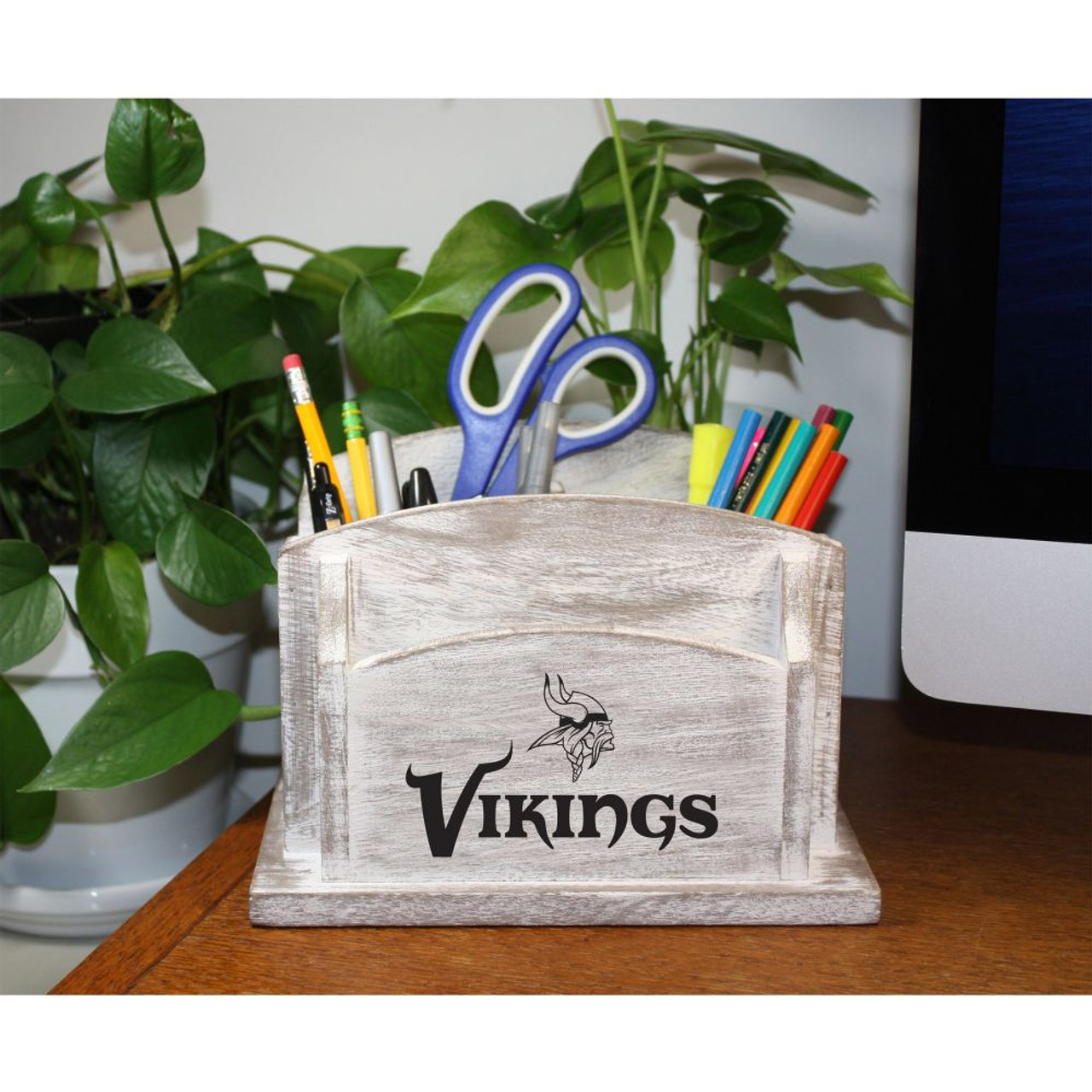 Minnesota, Vikings, MIN, Vikes, Desk, Organizer, Imperial, NFL, 720801952802, 615-1007