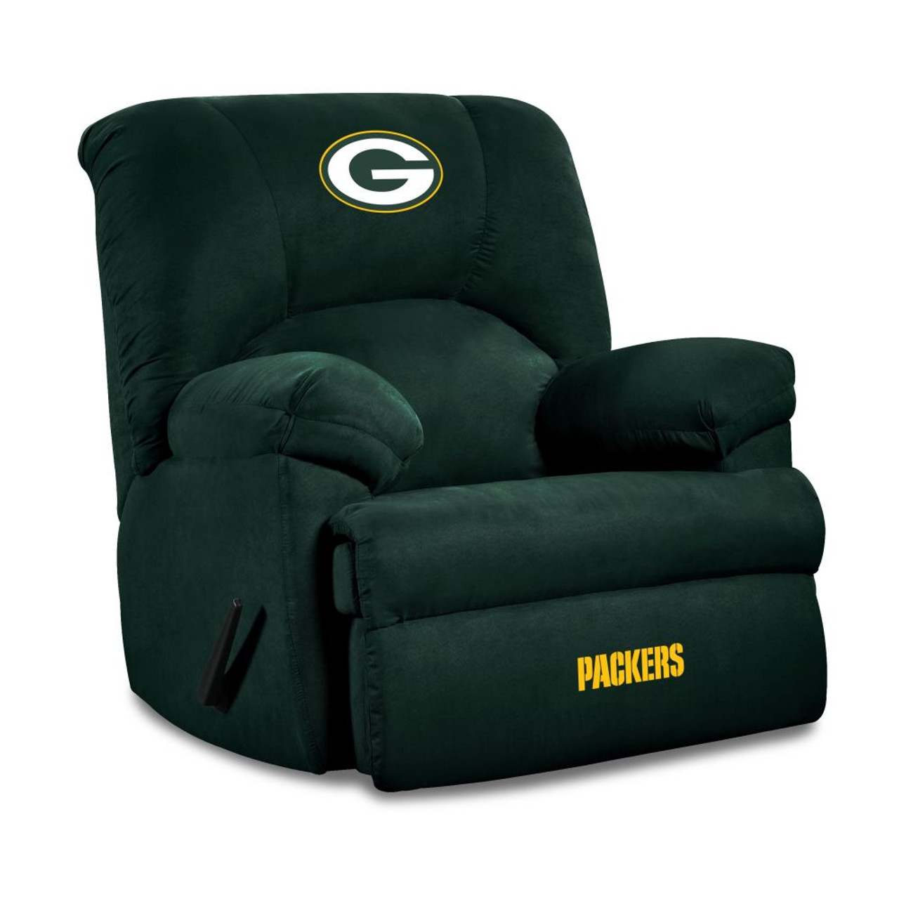 720801590011, 590-1001, Green Bay, Packers, GM, Recliner, GB, Microfiber, Imperial, NFL, embroidered logo