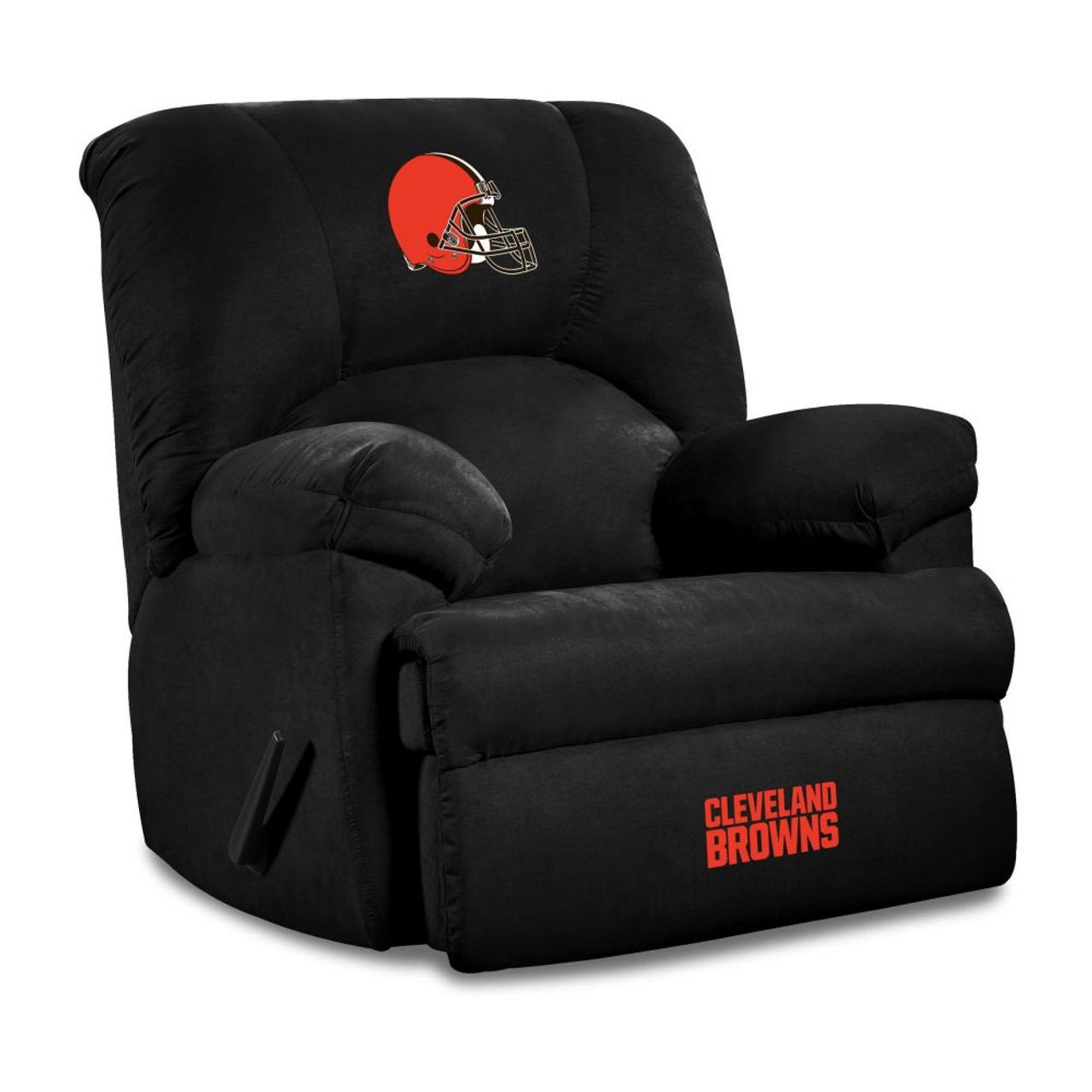 720801746838, , Cleveland, Browns, GM, Recliner, Microfiber, Imperial, NFL, embroidered logo , 590-1020