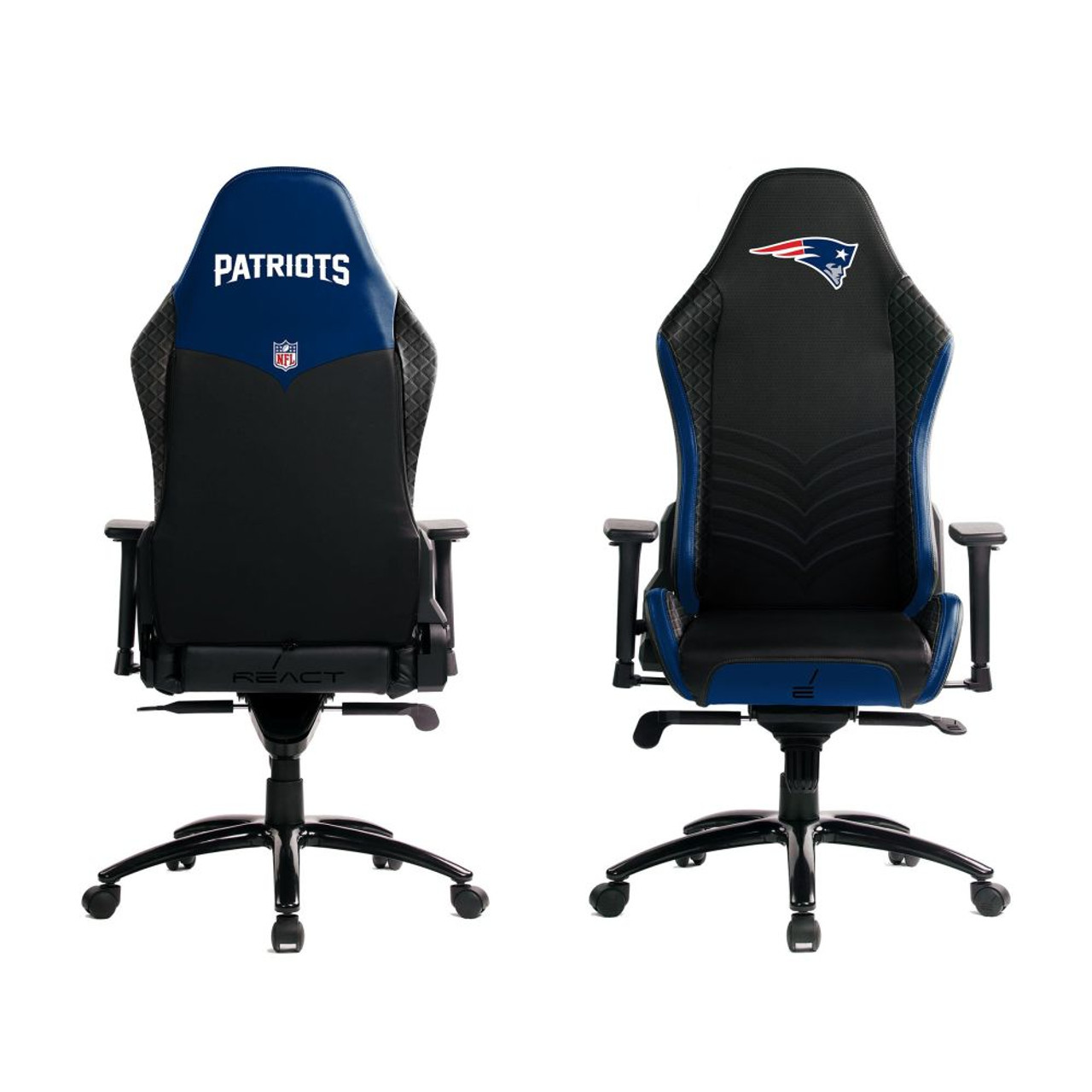 620-1010, NE, New England, Pats, Patriots, React, Pro Series, Gaming, Chair, NFL, Imperial