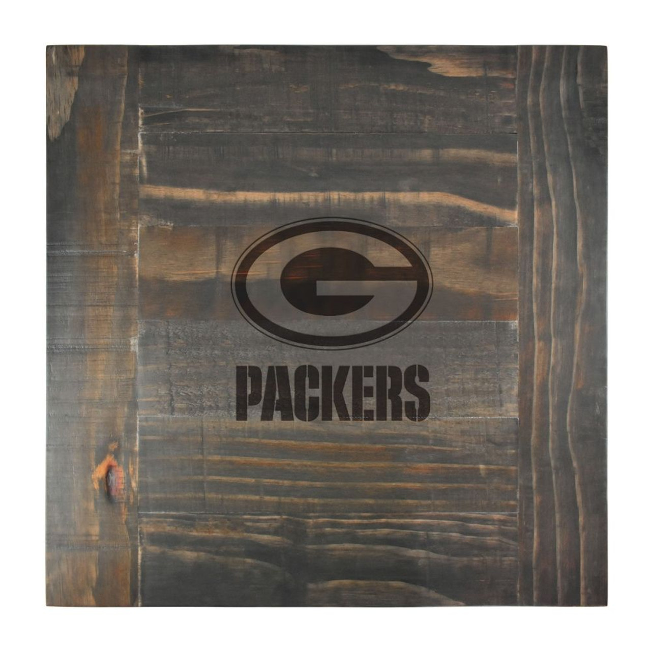 720801903965, 587-5001, Green Bay, GB, Packers, Reclaimed, Side, Table, Imperial, NFL