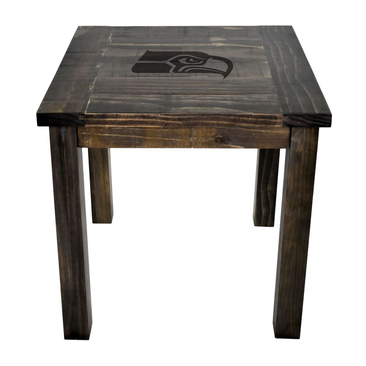 720801962115, Seattle, SEA, Seahawks, Reclaimed, Side, Table, Imperial, NFL, 587-5024