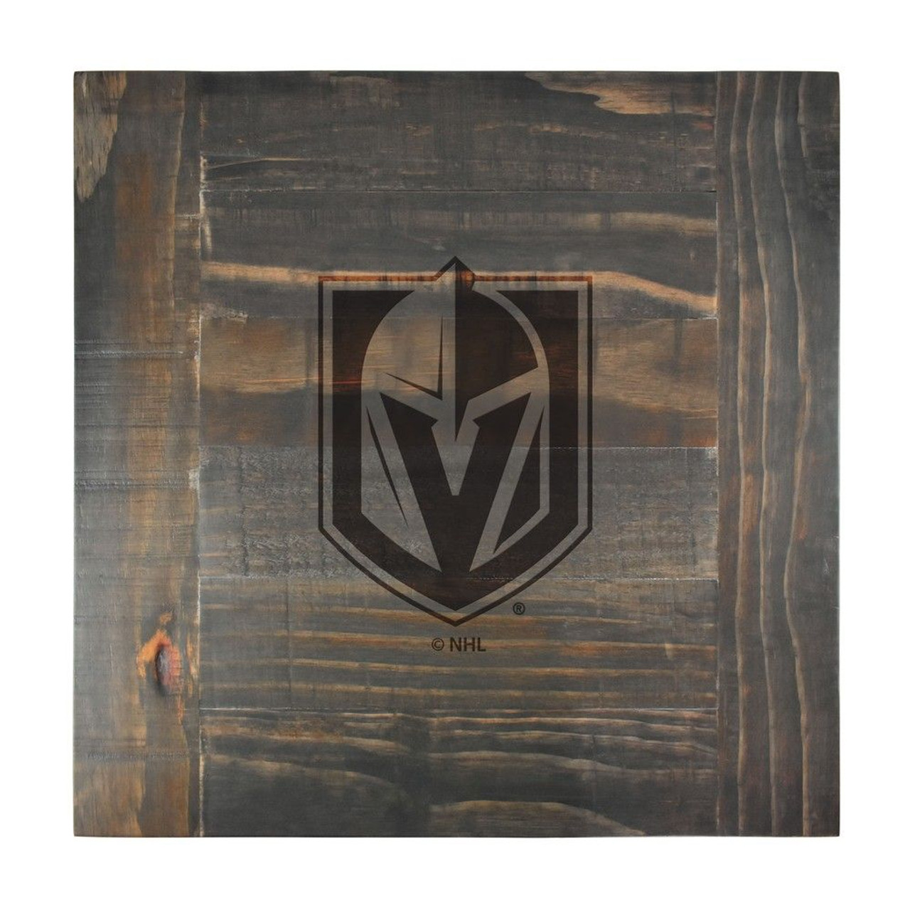 720801962252, Las, Vegas, Golden, Knights, Reclaimed, Side, Table, Imperial, NHL, 587-8032