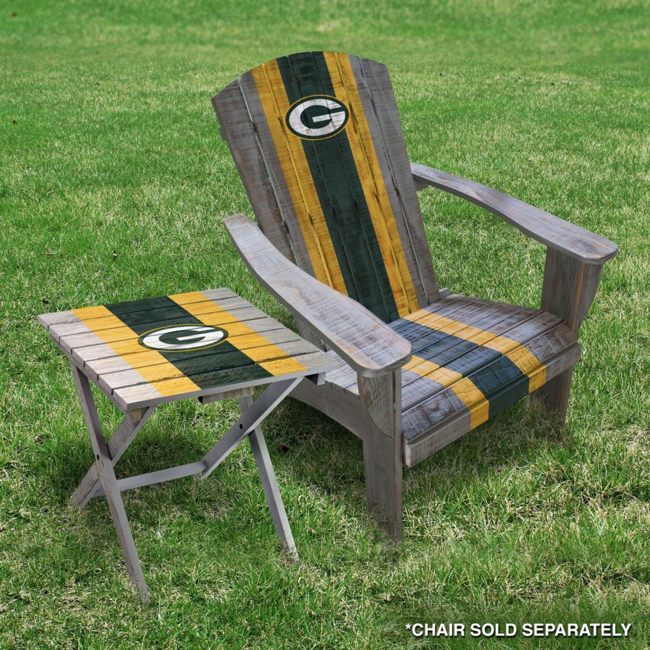 Green Bay Packers Folding Adirondack Table