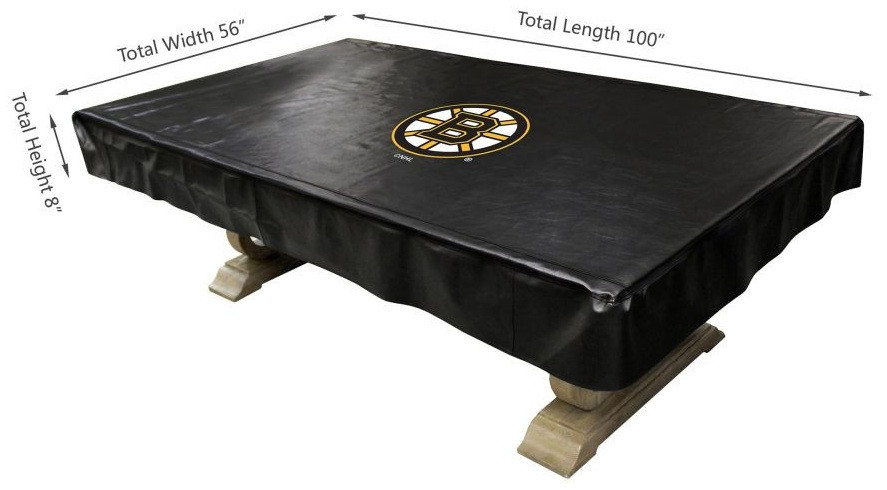 80-5001, BOS, Boston, Bruins, 8-ft, Deluxe. Billiard, Pool, Table, Cover, FREE SHIPPING, NHL, Imperial, 720801805016