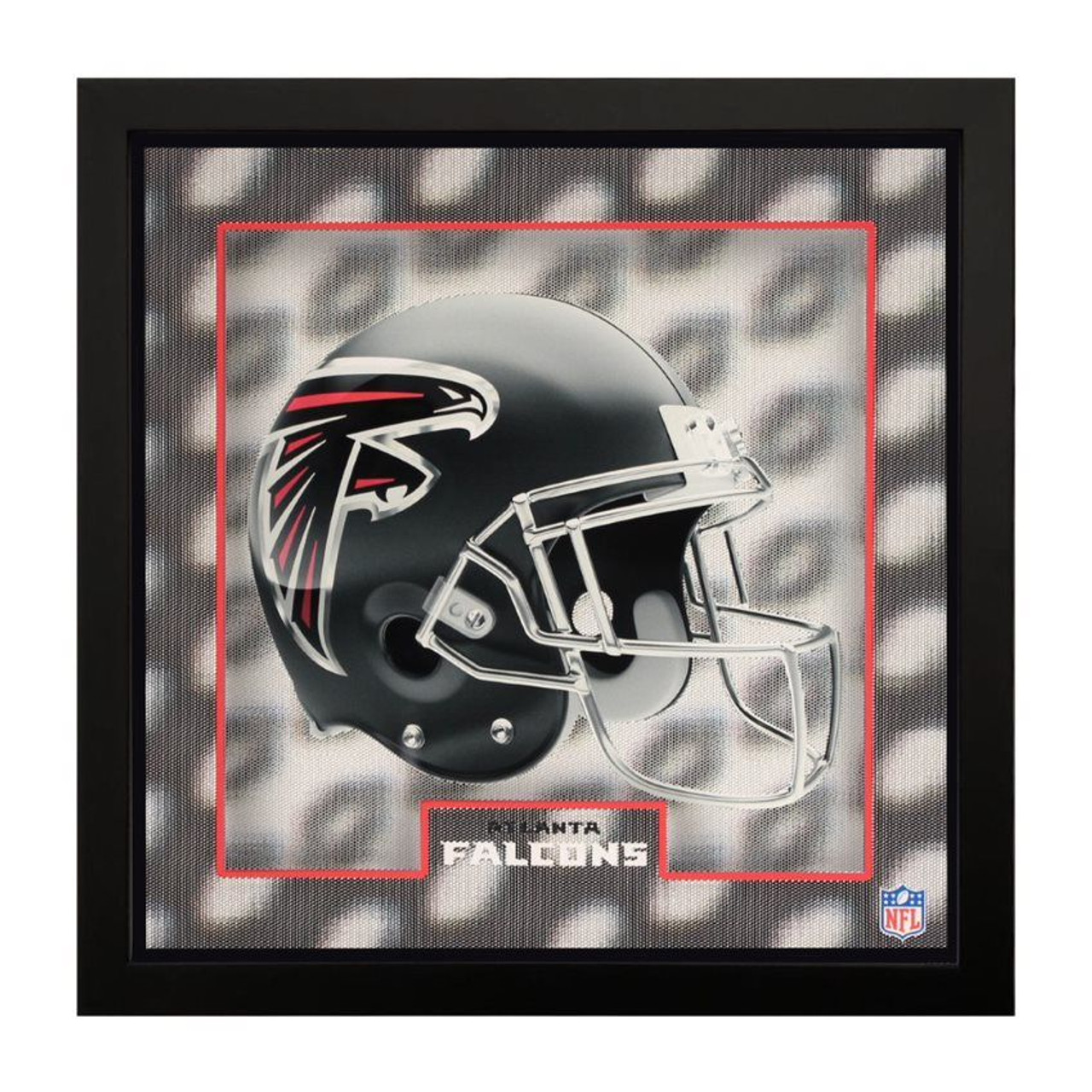 Atlanta, ATL, Falcons, 5D, Holographic, Wall, Art, 12"x12", NFL, Imperial, 720801140018,   588-1030