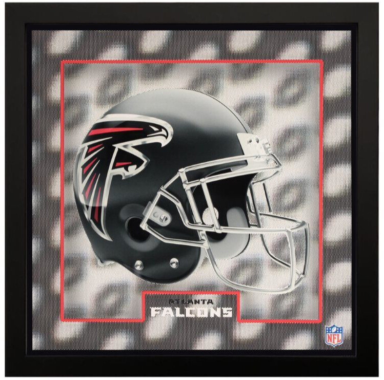 Atlanta, ATL, Falcons, 5D, Holographic, Wall, Art, 12"x12", NFL, Imperial, 720801140018,   588-1030