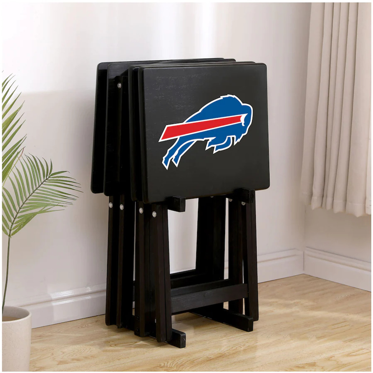 86-1021, BUF, Buffalo, Bills, TV, Snack, Tray, Set, NFL, FREE SHIPPING, Imperial, 720801960470