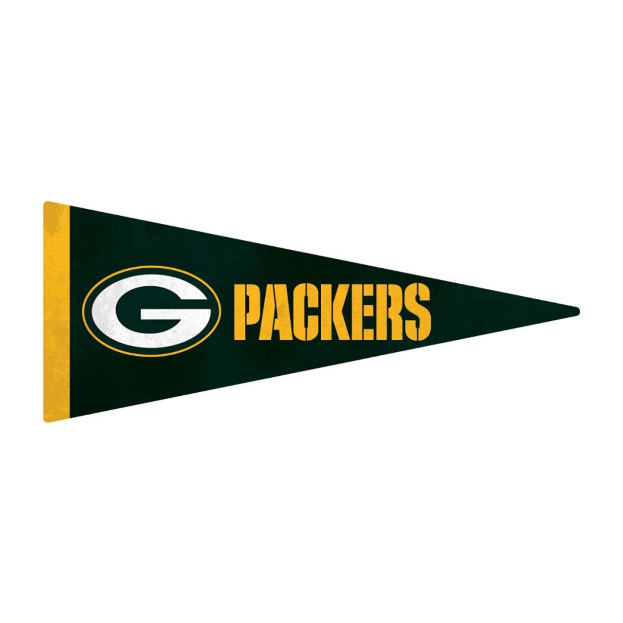 695-1001, GB, Green Bay, Packers, 30", Wood, Felt, Pennant, 720801315393, Imperial, NFL