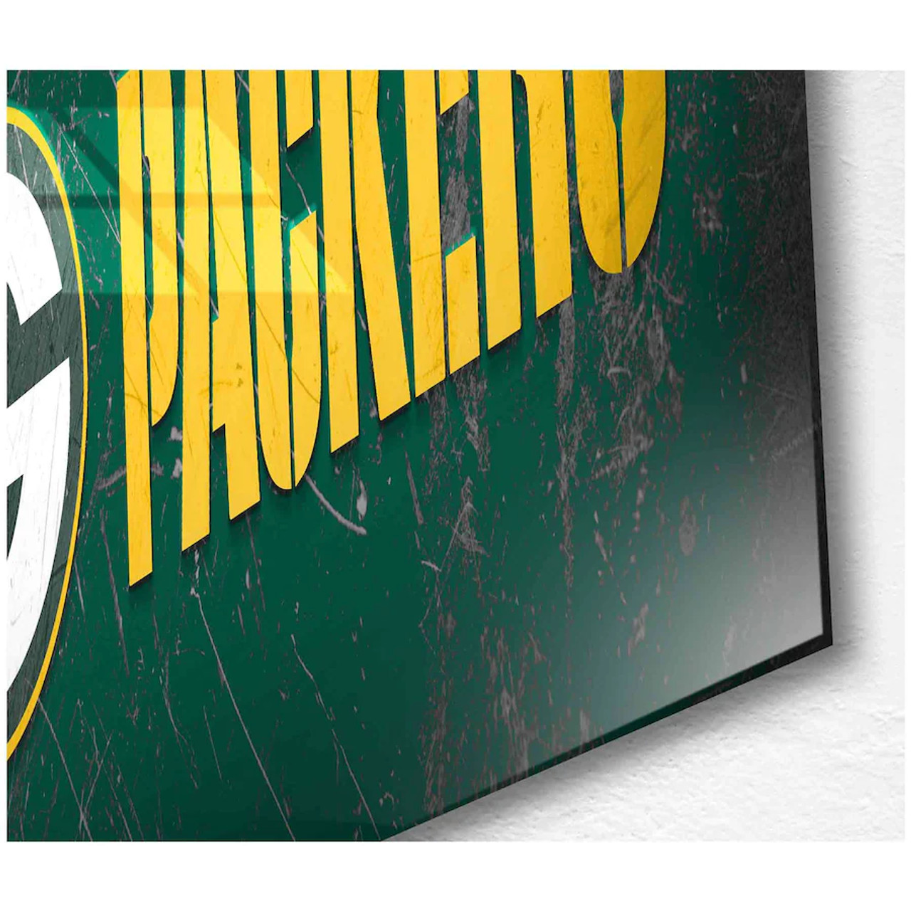 Green Bay Packers 4' Glass Wall Art