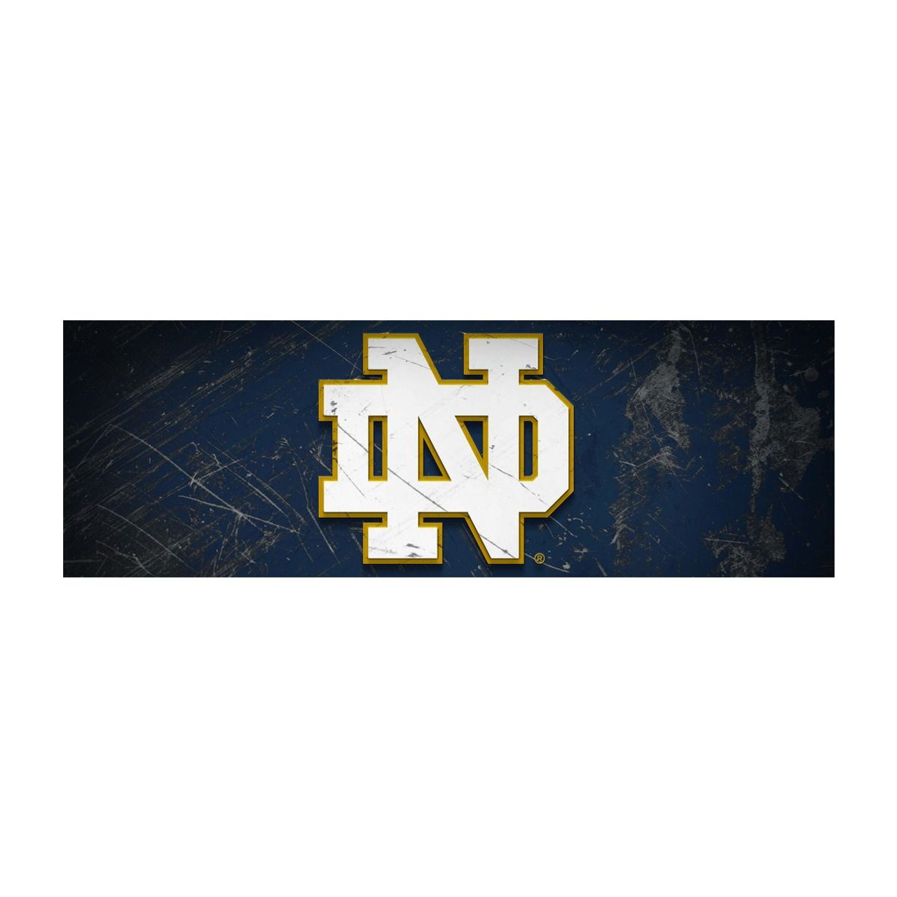 592-3054, University Of Notre Dame, ND, 4', Glass, Wall, Art, Artwork, NFL, Imperial,720801130958