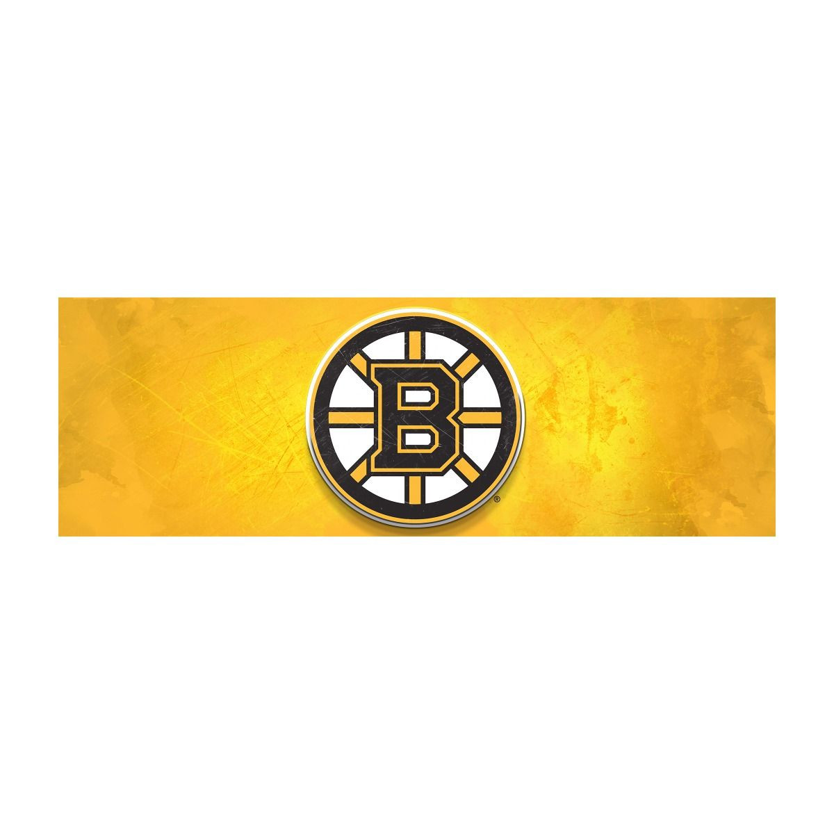 592-4001, Boston Bruins, BOS, 4', Glass, Wall, Art, Artwork, NFL, Imperial,720801698854