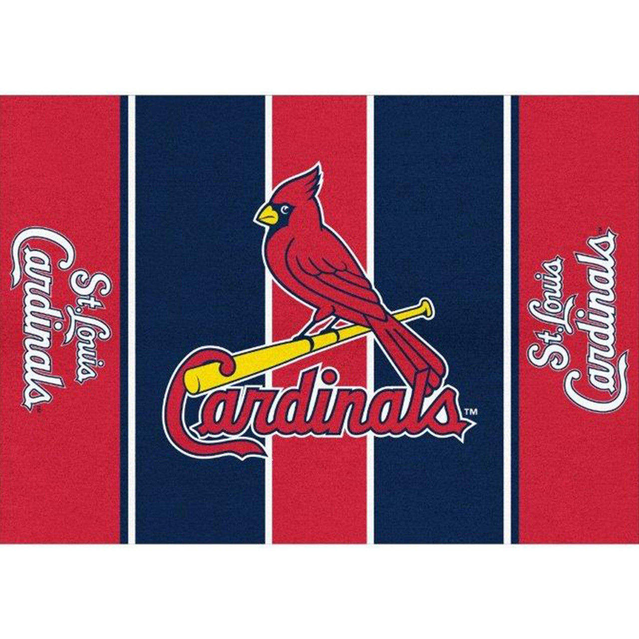 543-2008, St. Louis Cardinals, 8'x11', Victory, Area, Rug, Imperial, MLB,720801432083, Stainmaster