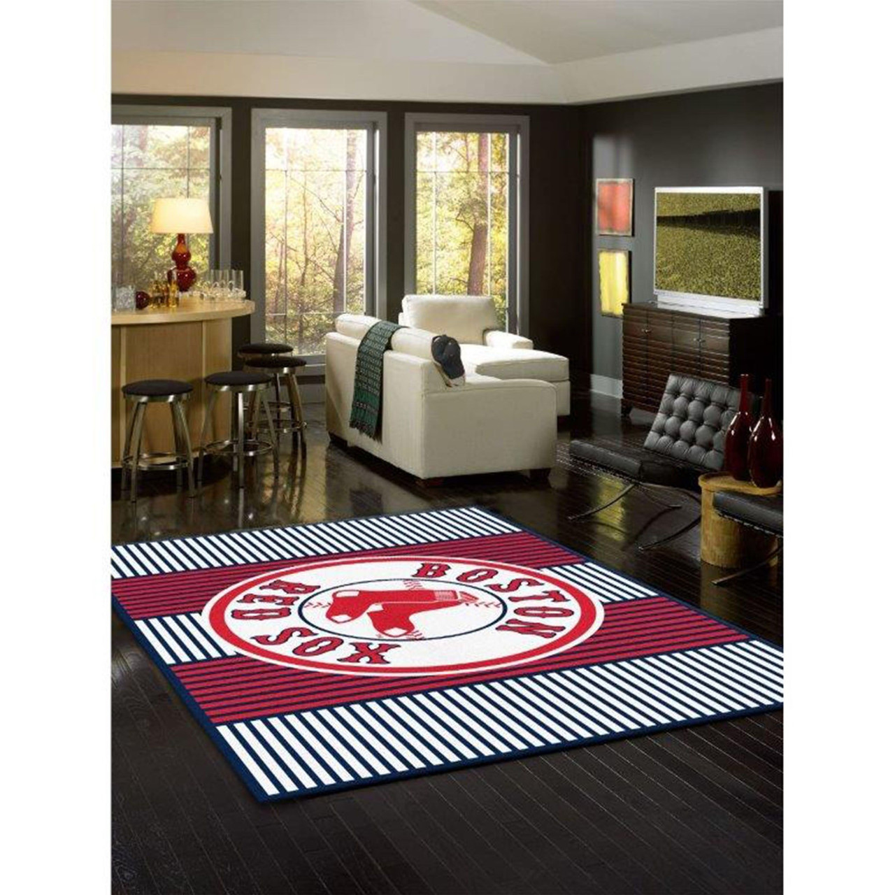 539-2003, Boston Red Sox, BOS, 6'x8', Championship, Area, Rug, Imperial, MLB, 720801592039