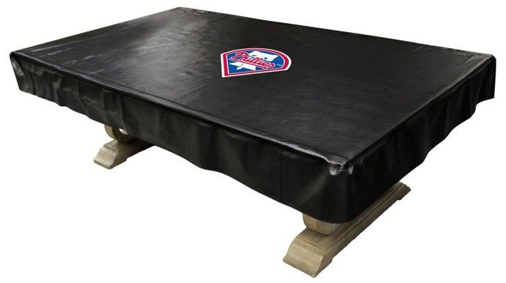 80-3029, PHI, Philadelphia, Phillies, 8-ft, Deluxe. Billiard, Pool, Table, Cover, FREE SHIPPING, MLB, Imperial, 720808030299